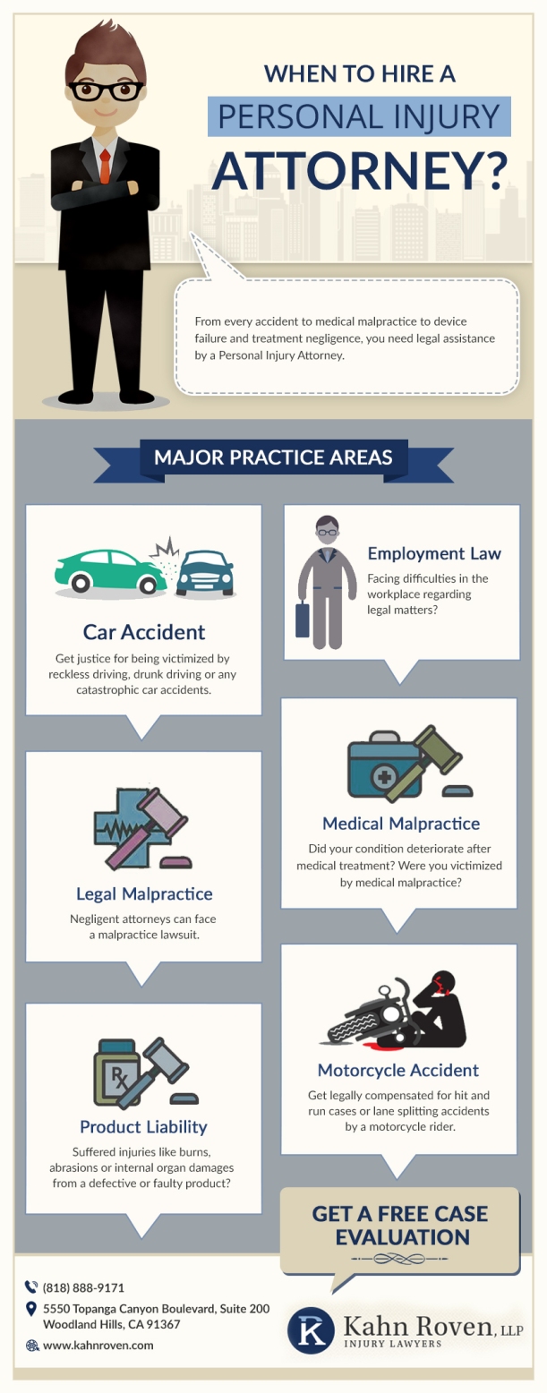Know When to Hire a Personal Injury Attorney